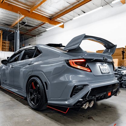 AeroflowDynamics 2022 - 2024 Subaru Wrx Rear Window Spoiler V1 - JDMuscleSpoilers and WingsVB-V1-GBK-WINDSP