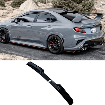 AeroflowDynamics 2022 - 2024 Subaru Wrx Rear Window Spoiler V1 - JDMuscleSpoilers and WingsVB-V1-GBK-WINDSP