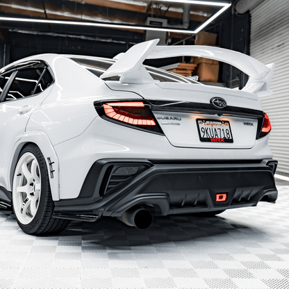 AeroflowDynamics 2022 - 2024 Subaru Wrx S Style Rear Spat - JDMuscleRear LipsVB-D4S-RSPATCrystal Black Silica