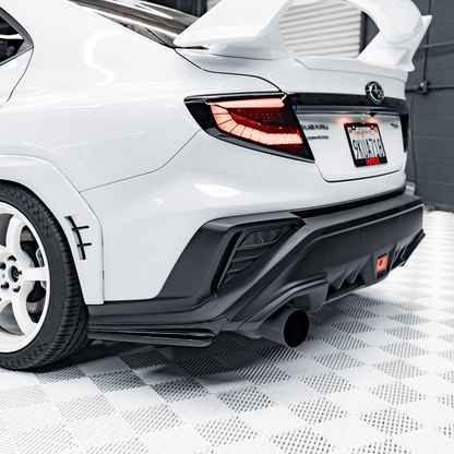 AeroflowDynamics 2022 - 2024 Subaru Wrx S Style Rear Spat - JDMuscleRear LipsVB-D4S-RSPATCrystal Black Silica
