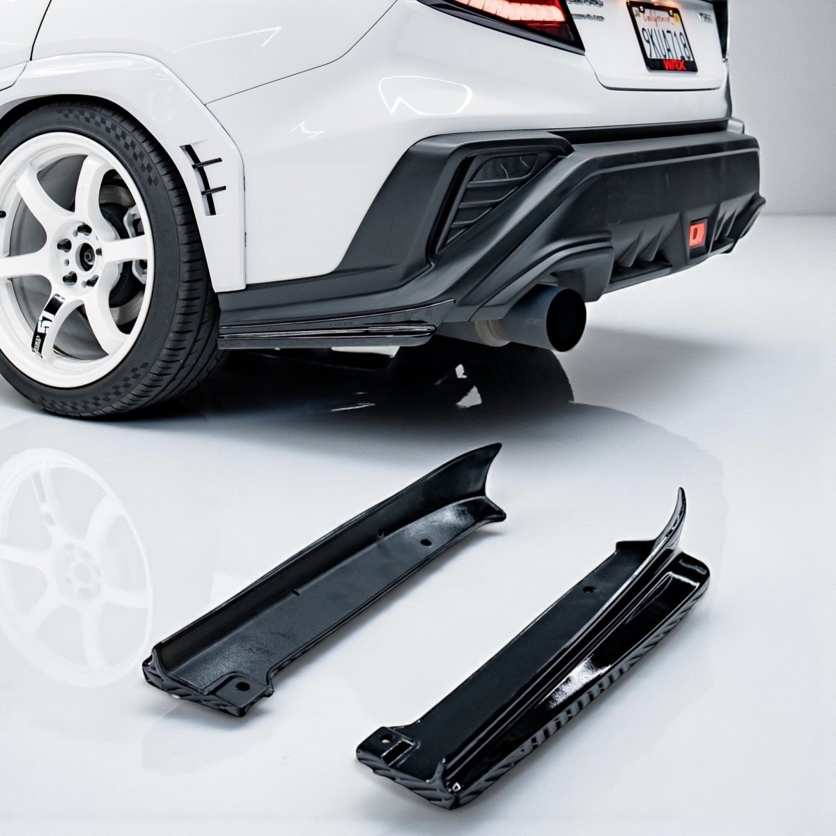 AeroflowDynamics 2022 - 2024 Subaru Wrx S Style Rear Spat - JDMuscleRear LipsVB-D4S-RSPATCrystal Black Silica