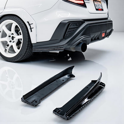 AeroflowDynamics 2022 - 2024 Subaru Wrx S Style Rear Spat - JDMuscleRear LipsVB-D4S-RSPATCrystal Black Silica