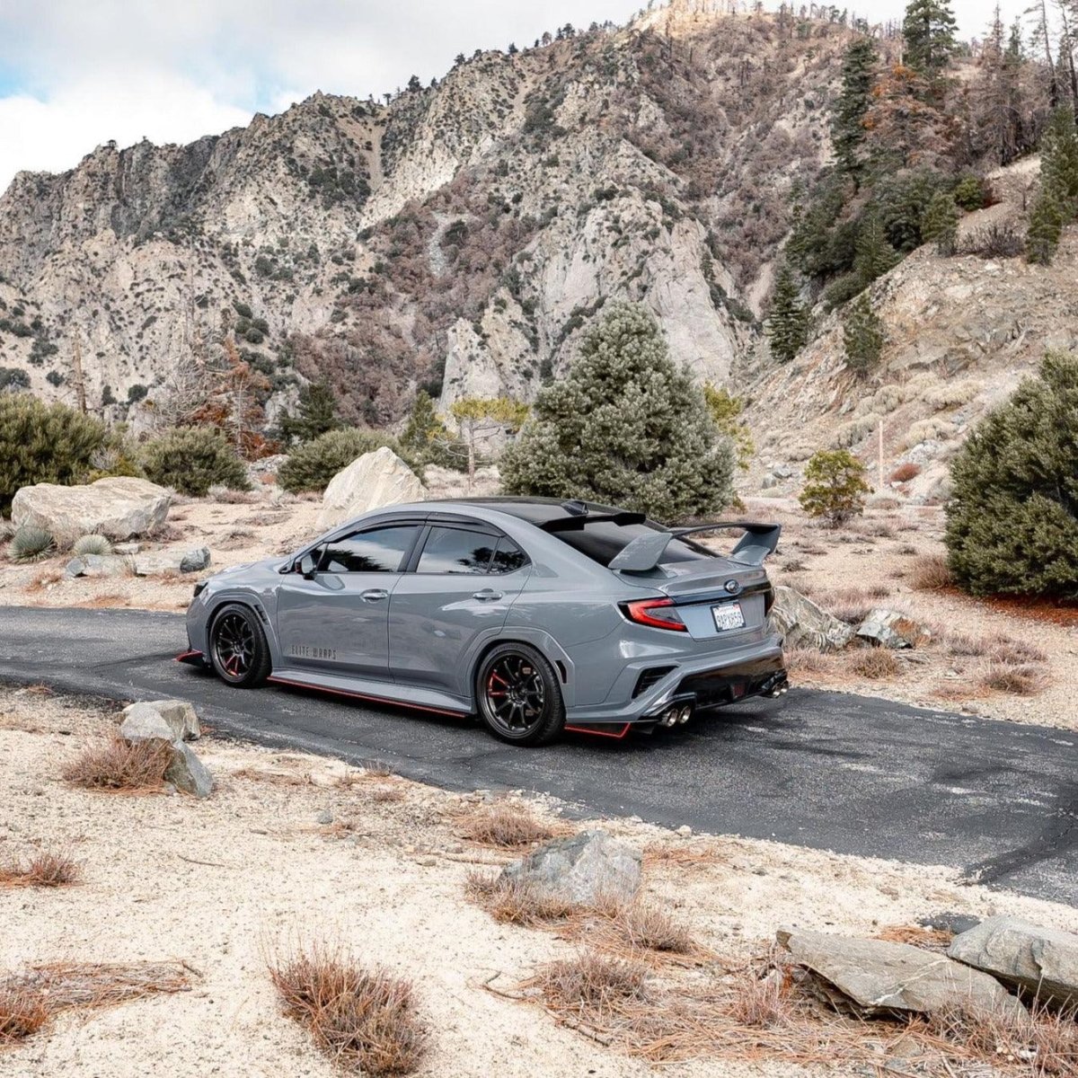 AeroflowDynamics 2022+ Subaru Wrx Rear Spat Extension V8 - JDMuscleRear Lipssku-43154493178072