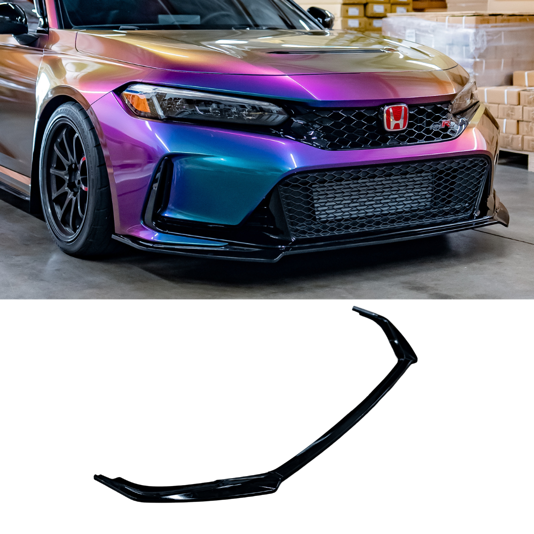 AeroflowDynamics 2023+ Honda Civic Type R FL5 V1 S - Style Front Lip - JDMuscleFront LipsFL5-V1-GBK-LIP