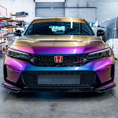 AeroflowDynamics 2023+ Honda Civic Type R FL5 V1 S - Style Front Lip - JDMuscleFront LipsFL5-V1-GBK-LIP