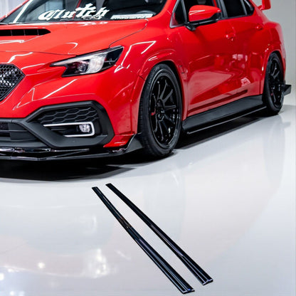 AeroflowDynamics [22 - 24 Wrx] S Style Side Skirt Extension - JDMuscleSide SkirtsVB-GBK-SS-EXTGloss Black