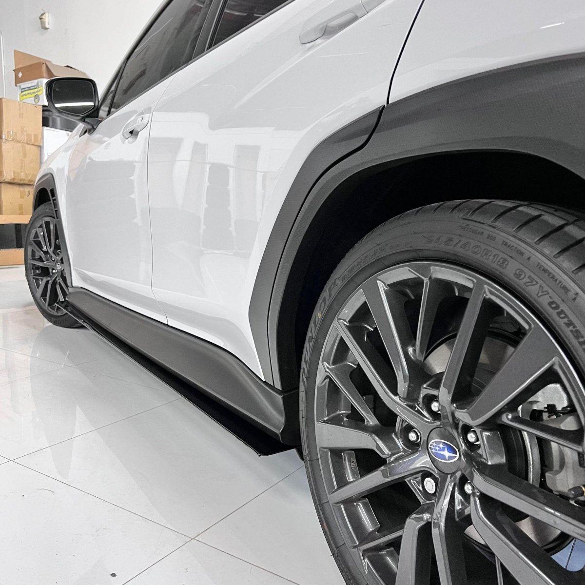 AeroflowDynamics [22 - 25 Wrx] Side Skirt Extension V1 - JDMuscleSide SkirtsAFD-VB-AL-SS-EXT-V1-REDRed
