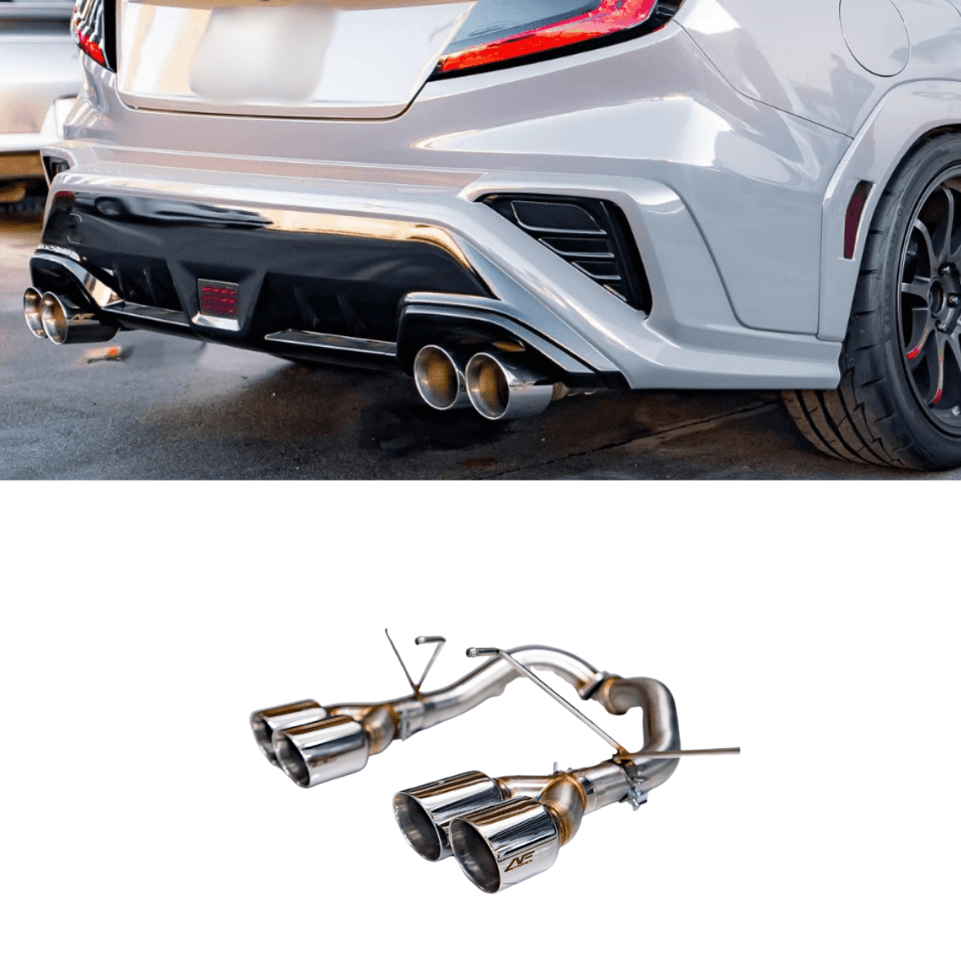 AeroflowDynamics [22 - 25 WRX VB] 4" Axle Back Exhaust - JDMuscleAxle Back Exhausts22WRX-ABE-BURNT-TBurnt Tips