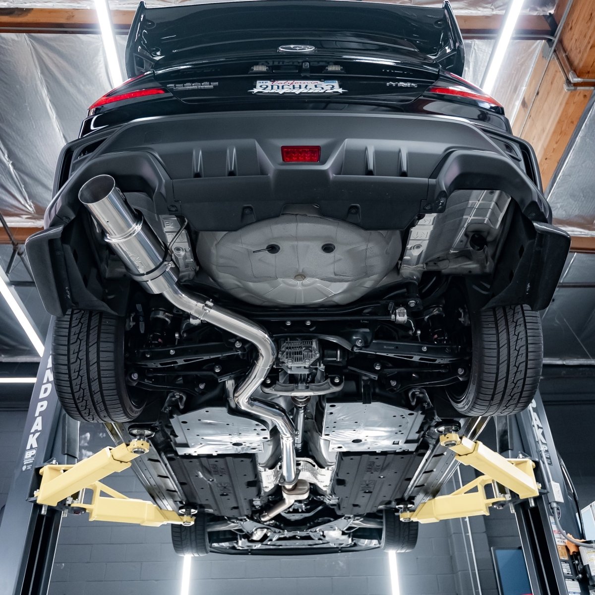 AeroflowDynamics [22 - 26 WRX] AFD F1 Stainless Steel Single Exit Catback Exhaust - JDMuscleCat Back Exhaust System22WRX-SN1-SS-1Stainless steel