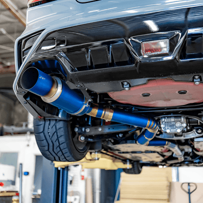 AeroflowDynamics [22 - 26 WRX] AFD F1 Titanium Single Exit Catback Exhaust - JDMuscleCat Back Exhaust System22WRX-F1-TSE-CAT-BLUEBlue Titanium