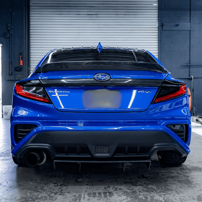 AeroflowDynamics [22 - 26 WRX] AFD Paint Matched Rear Bumper - JDMuscleBumpersVB-M6Y-BUMPCOVERCeramic White