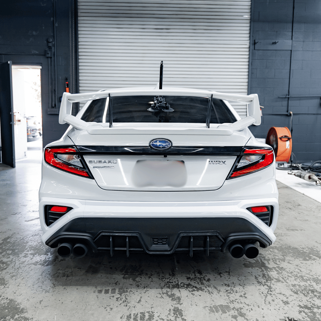 AeroflowDynamics [22 - 26 WRX] AFD Paint Matched Rear Bumper - JDMuscleBumpersVB-M6Y-BUMPCOVERCeramic White