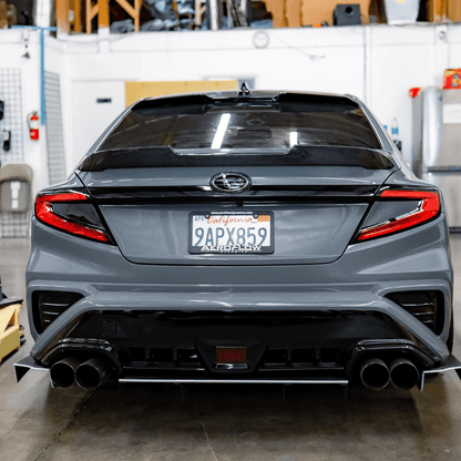 AeroflowDynamics [22 - 26 WRX] Carbon Duckbill Spoiler V1 - JDMuscleSpoilers and Wings22WRXAFD-V1D-CF