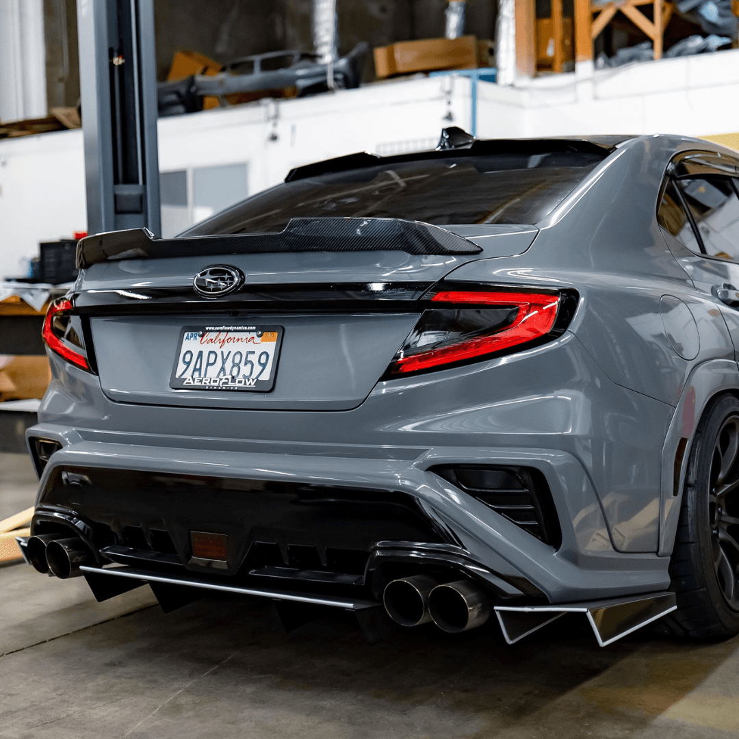 AeroflowDynamics [22 - 26 WRX] Carbon Duckbill Spoiler V1 - JDMuscleSpoilers and Wings22WRXAFD-V1D-CF