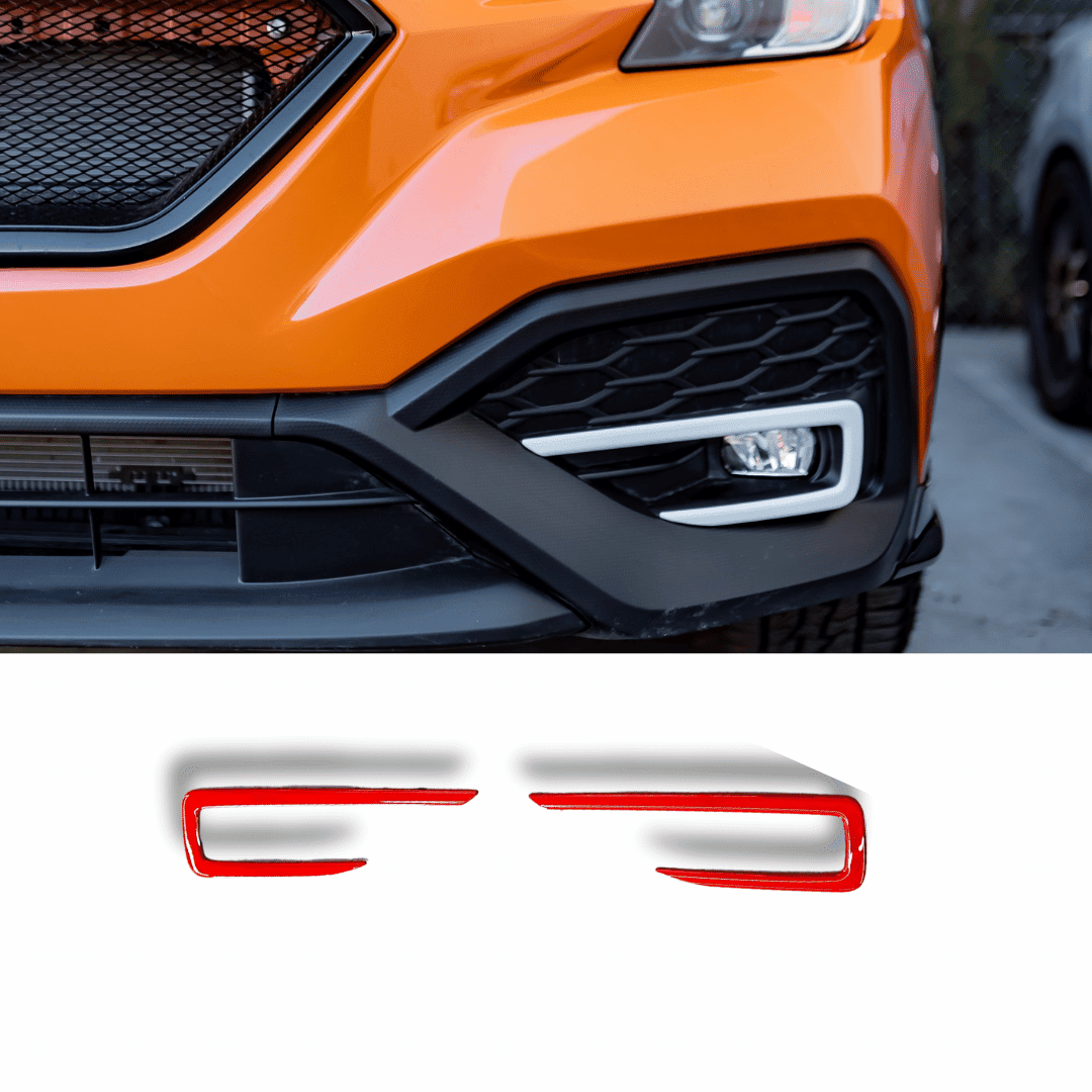 AeroflowDynamics [22 - 26 WRX] Fog Light Bezel Cover - JDMuscleFog LightsVB-RED-FOG-BZLCVRRed