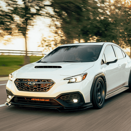 AeroflowDynamics [22 - 26 WRX] Front Lip V1 - JDMuscleFront LipsVB-V1-D4S-LIPCrystal Black Silica