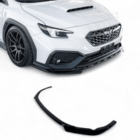 AeroflowDynamics [22-26 WRX] Front Lip V1 - JDMuscleFront LipsVB-V1-D4S-LIPCrystal Black Silica