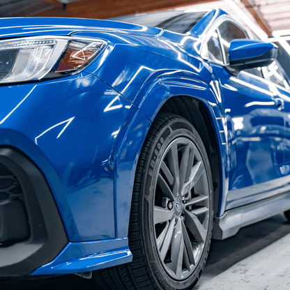 AeroflowDynamics [22 - 26 WRX] Paint Matched Fender Flares S Style V2 - JDMuscleFendersVB-V2SS-K7X-FFWorld Rally Blue Pearl