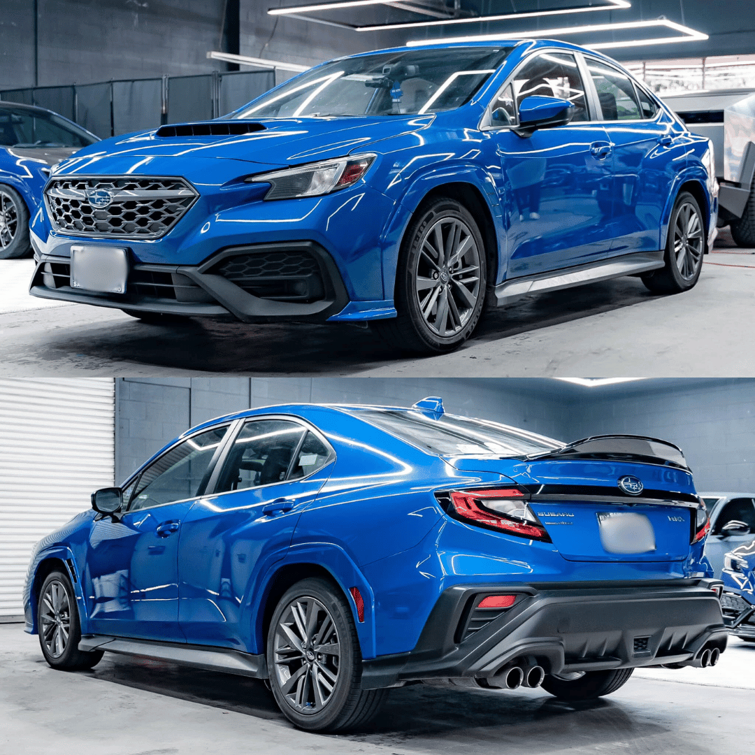 AeroflowDynamics [22 - 26 WRX] Paint Matched Fender Flares S Style V2 - JDMuscleFendersVB-V2SS-K7X-FFWorld Rally Blue Pearl