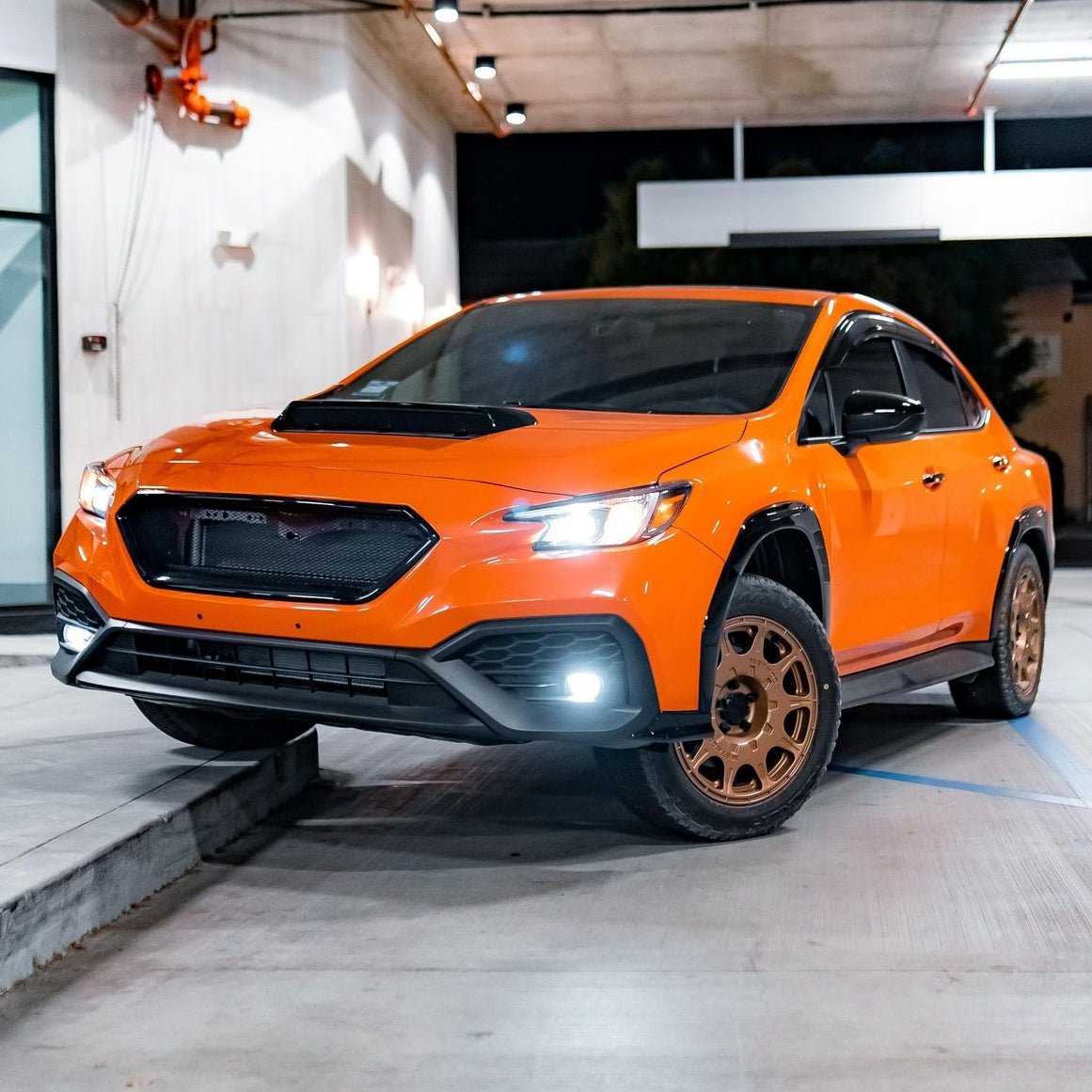 AeroflowDynamics [22 - 26 WRX] S Style V2 Grill - JDMuscleGrillesVB-CSGRILL-D4SCrystal Black Silica