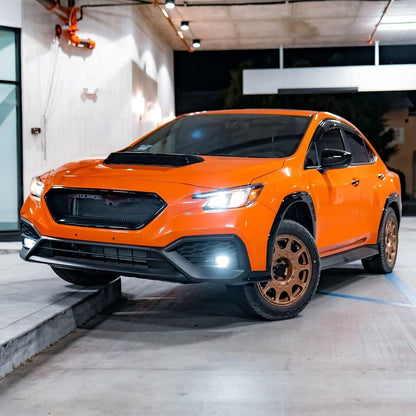AeroflowDynamics [22 - 26 WRX] S Style V2 Grill - JDMuscleGrillesVB-CSGRILL-D4SCrystal Black Silica