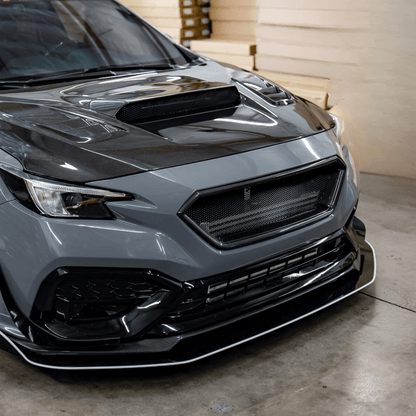 AeroflowDynamics [22 - 26 WRX] S Style V2 Grill - JDMuscleGrillesVB-CSGRILL-D4SCrystal Black Silica