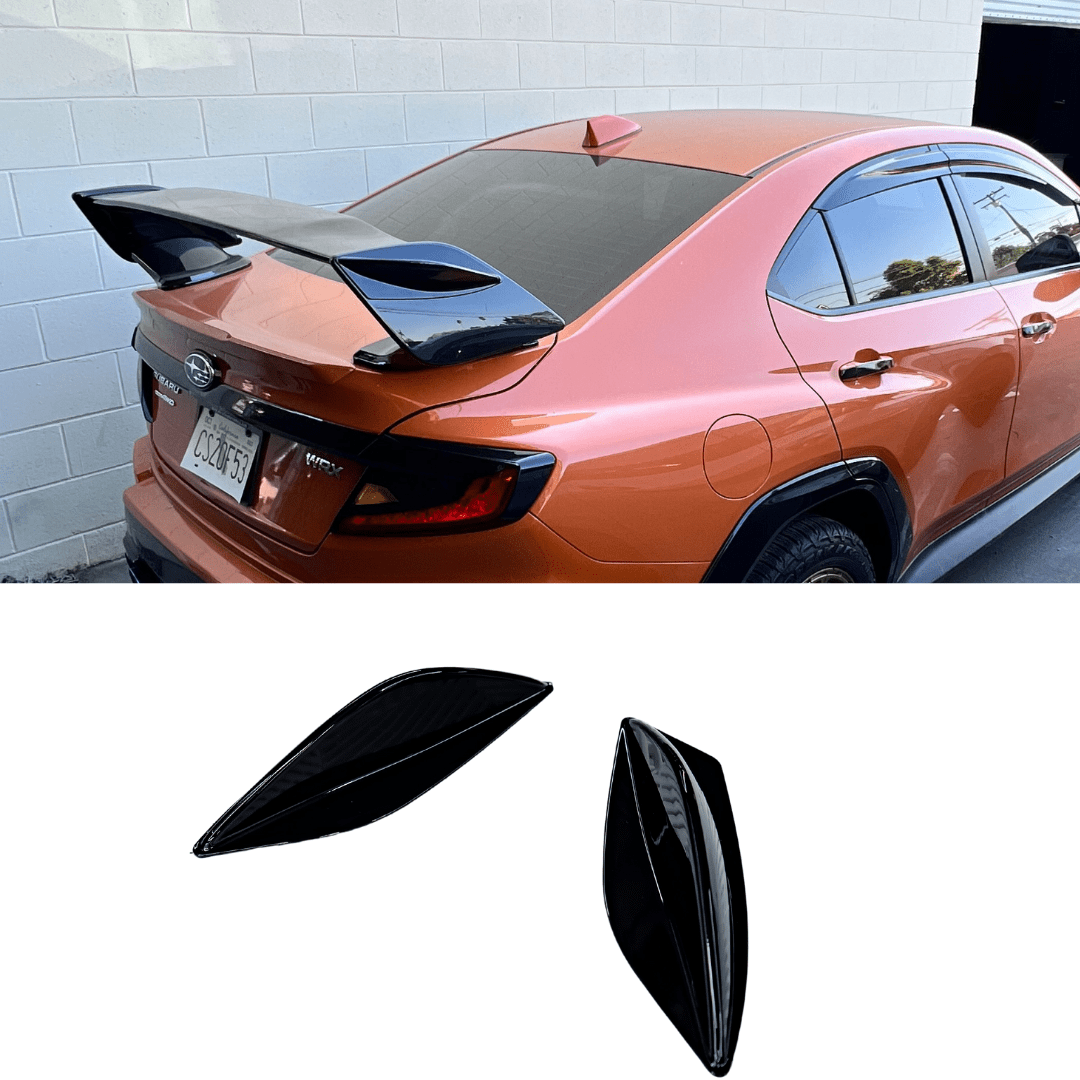 AeroflowDynamics [22 - 26 WRX] STI Wing Side Fin Winglet - JDMuscleSpoilers and WingsVB-GBK-STIWINGLETFIN