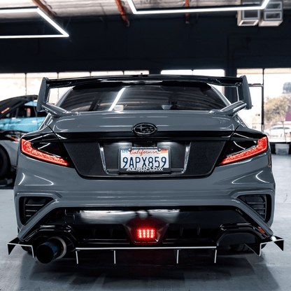 AeroflowDynamics [22 - 26 WRX] Trunk Backing Plate - JDMuscleLicense Plate Holders and DeletesVB-GBK-TBPGloss Black