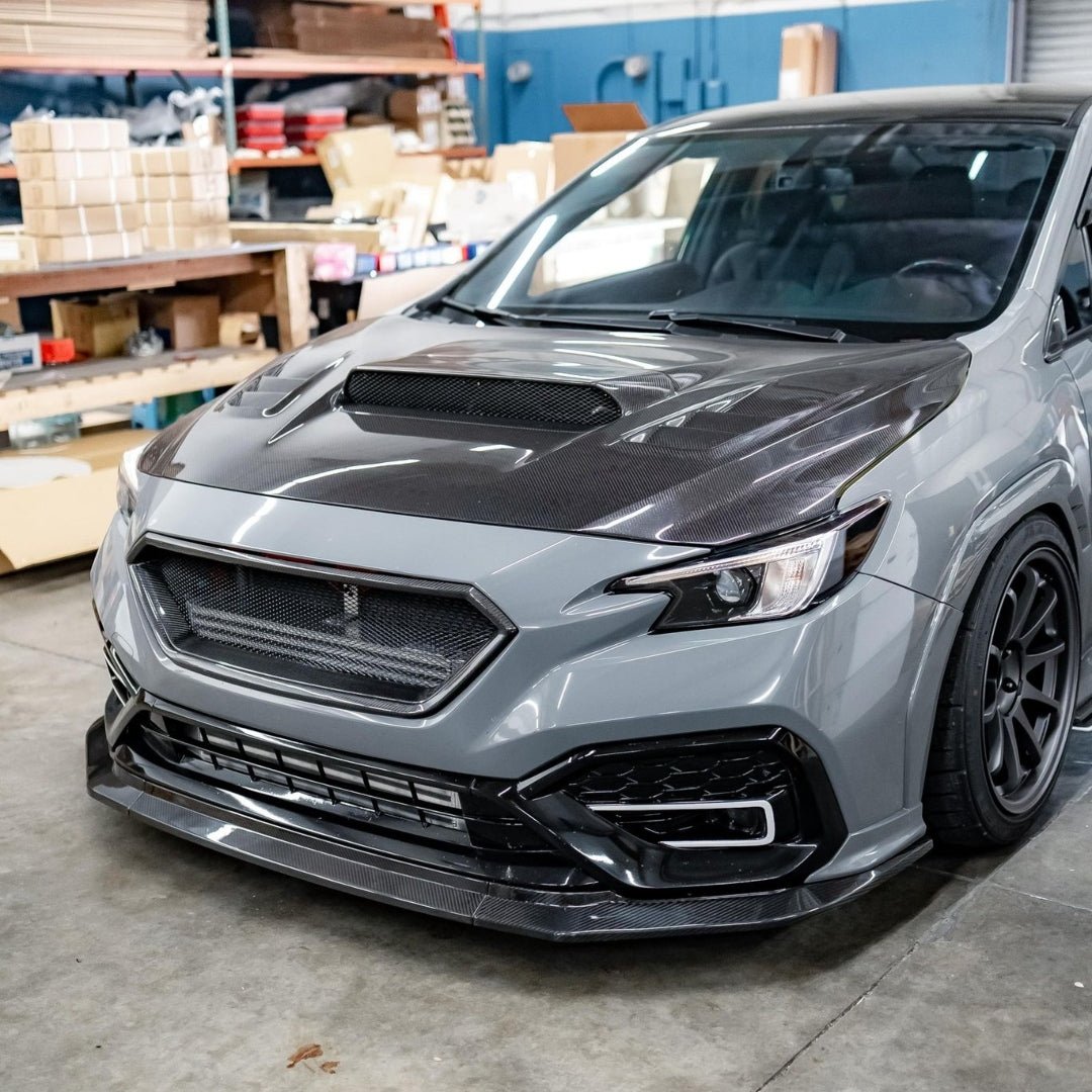 AeroflowDynamics [22 - 26 WRX] V2 S Style Front lip - JDMuscleFront LipsVB-V2-CF-LIPCarbon Fiber 2x2 Weave