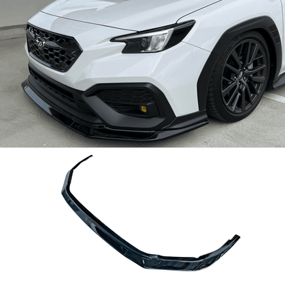 AeroflowDynamics [22 - 26 WRX] V2 S Style Front lip - JDMuscleFront LipsVB-V2-GBK-LIPGloss Black ABS