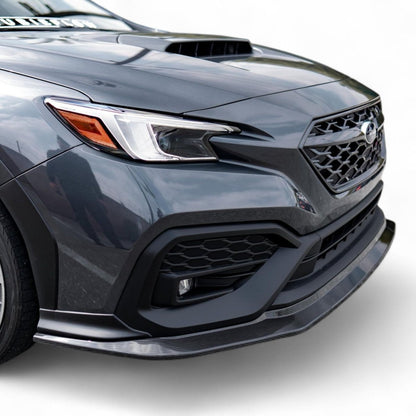 AeroflowDynamics [22 - 26 WRX] V2 S Style Front lip - JDMuscleFront LipsVB-V2-GBK-LIPGloss Black ABS