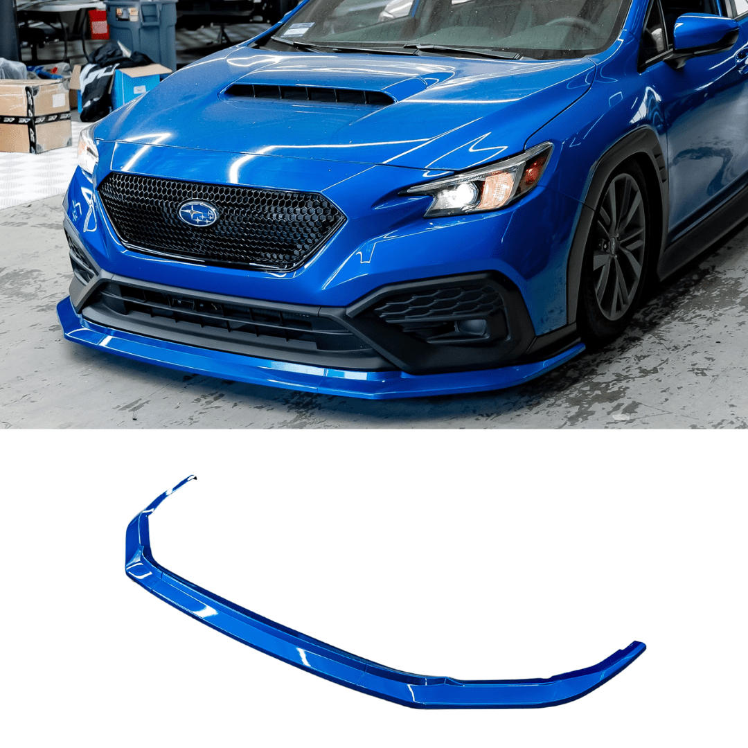 AeroflowDynamics [22 - 26 WRX] V2 S Style Front lip - JDMuscleFront LipsVB-V2-K7X-LIPWorld Rally Blue