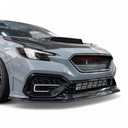 AeroflowDynamics [22 - 26 WRX] V2 S Style Front lip - JDMuscleFront LipsVB-V2-GBK-LIPGloss Black ABS