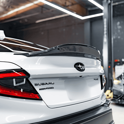 AeroflowDynamics [22 - 26 WRX] V3 Kogeki Duckbill Spoiler - JDMuscleSpoilers and WingsVB-V3-D4S-DUCKBILLCrystal Black Silica