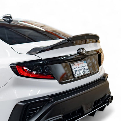 AeroflowDynamics [22 - 26 WRX] V4 Kogeki Duckbill Spoiler - JDMuscleSpoilers and WingsVB-V4-M6Y-DUCKBILLCeramic White