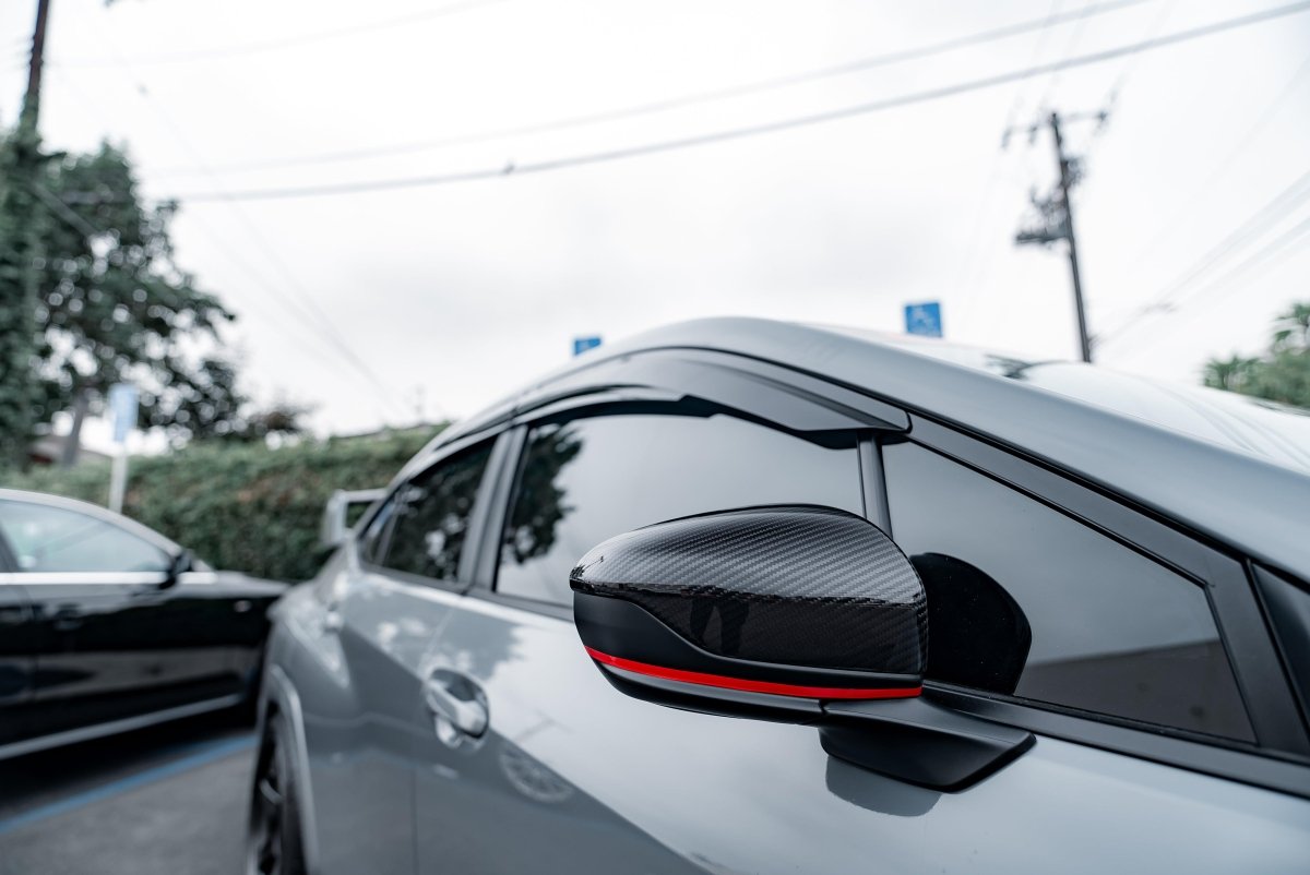 AeroflowDynamics [22 - 26 WRX] Window Visors V1 - JDMuscleRain Guards22WRX-VISOR