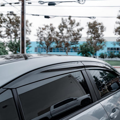 AeroflowDynamics [22 - 26 WRX] Window Visors V1 - JDMuscleRain Guards22WRX-VISOR