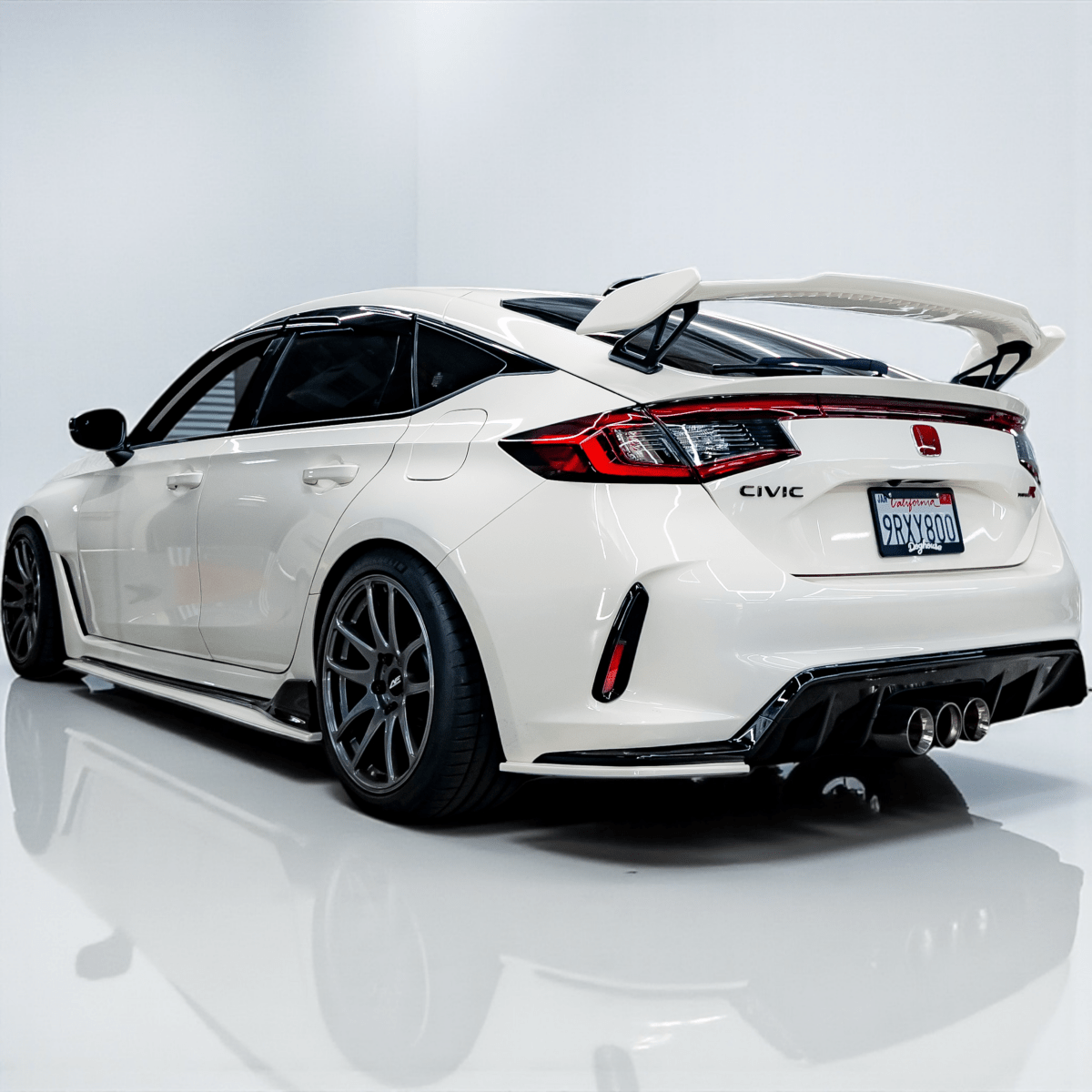 AeroflowDynamics [23 - 25 Civic Type R FL5] Rear Spats | 45376712736984 - JDMuscleRear LipsFL5-GBK-RSPATGloss Black