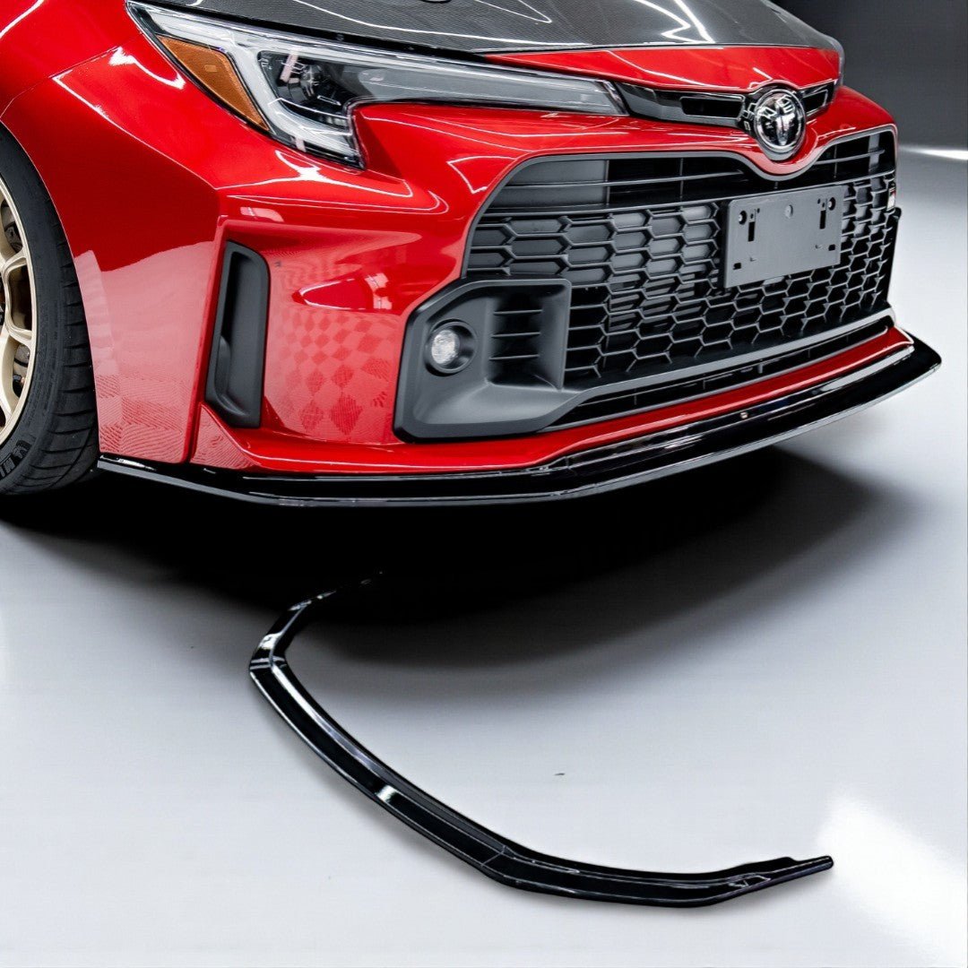 AeroflowDynamics [23 - 26 GR Corolla] S Style Front Lip V1 - JDMuscleFront LipGRC2324-V1-GBK-LIP