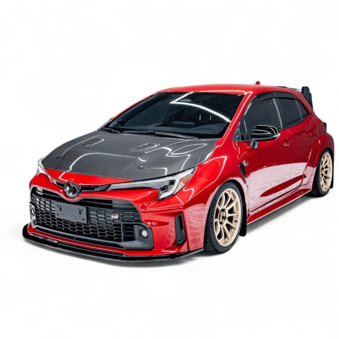 AeroflowDynamics [23 - 26 GR Corolla] S Style Front Lip V1 - JDMuscleFront LipGRC2324-V1-GBK-LIP