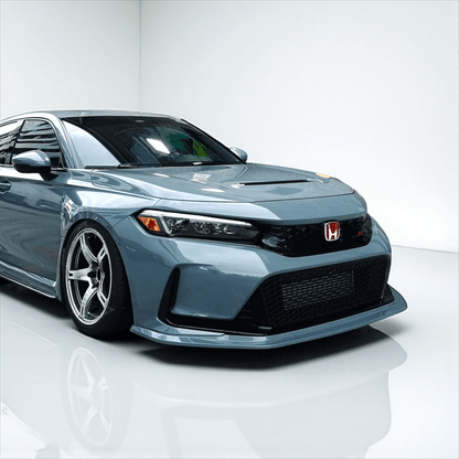 AeroflowDynamics [23+ Civic Type R FL5] V2 S - Style Front Lip - JDMuscleFront LipsFL5-V2-GRAY-LIPSonic Gray