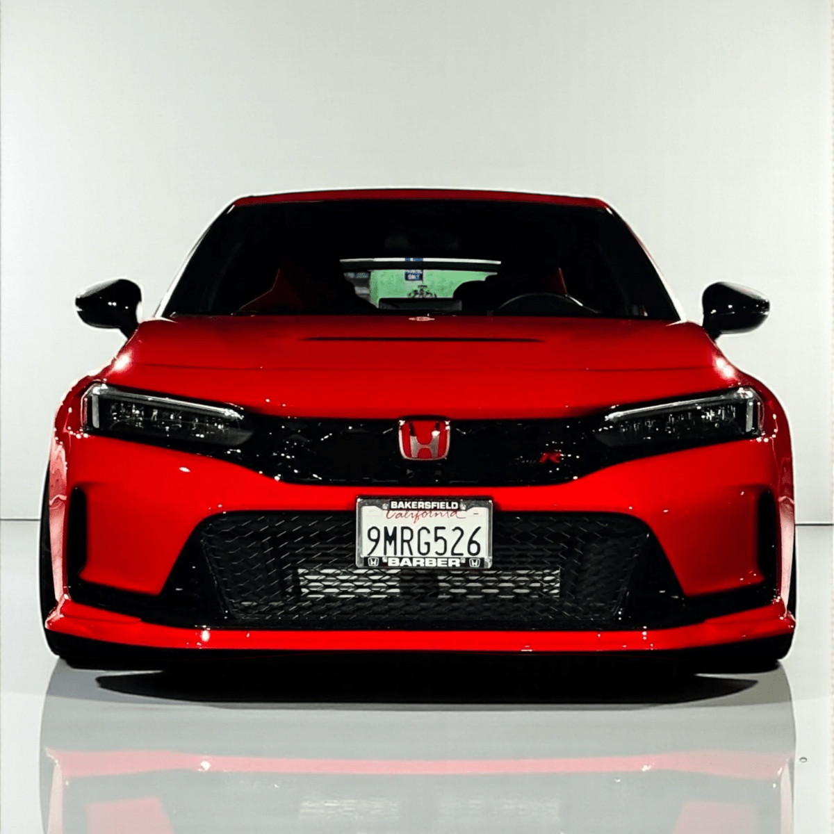 AeroflowDynamics [23+ Civic Type R FL5] V2 S - Style Front Lip - JDMuscleFront LipsFL5-V2-RED-LIPRallye Red