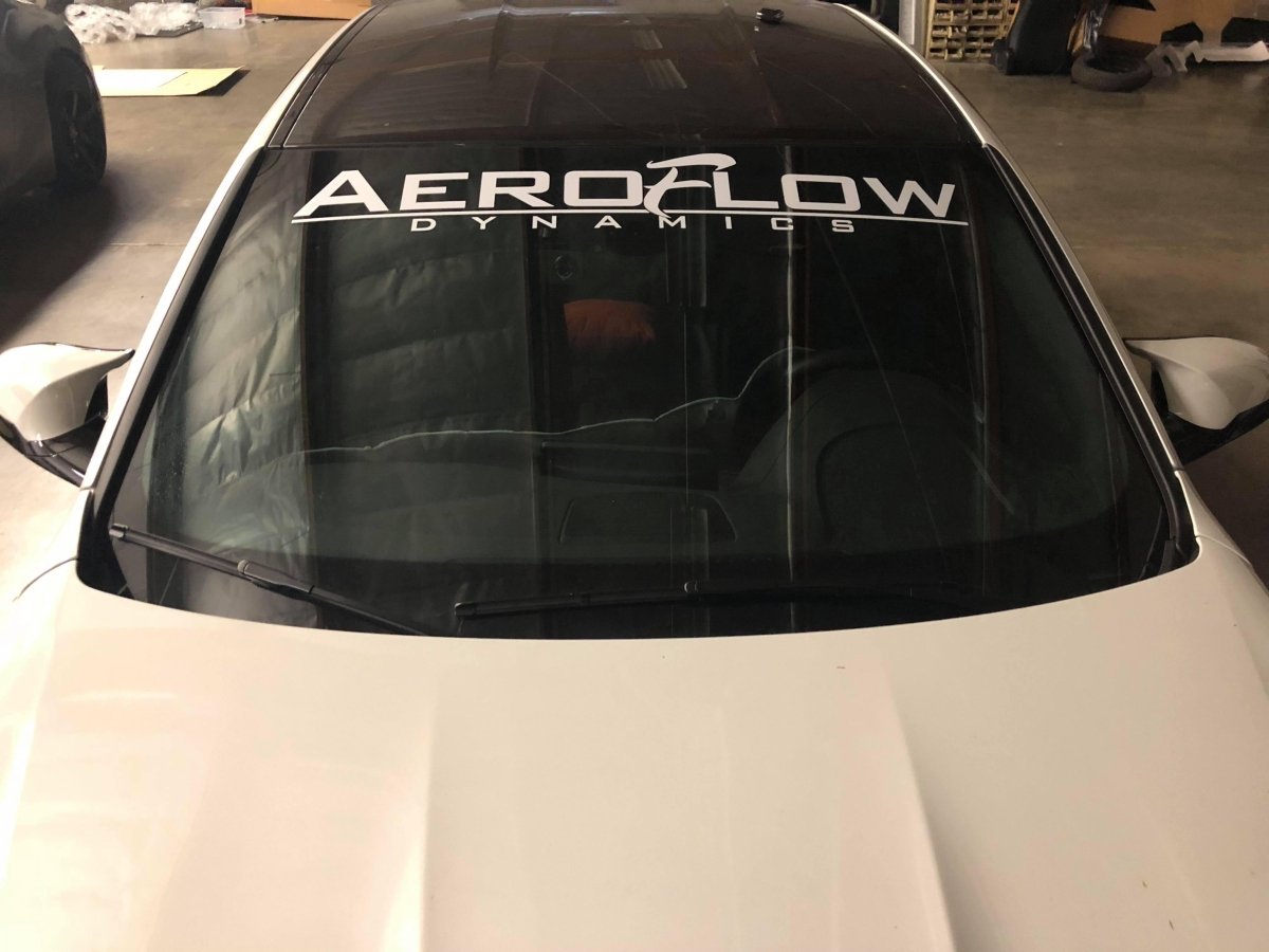 Aeroflowdynamics Banners - JDMuscleOrnaments and Emblemssku-12184003149897WHITE