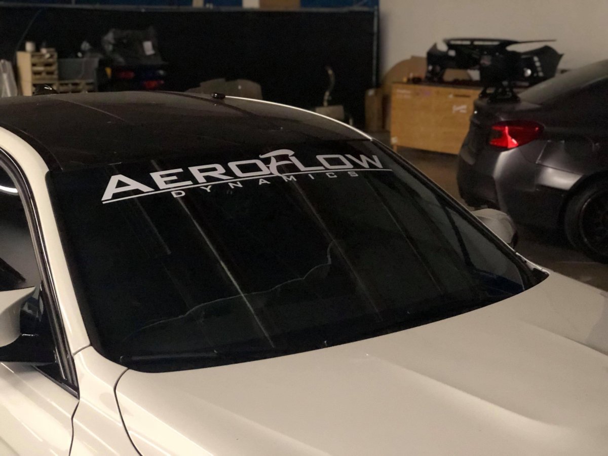 Aeroflowdynamics Banners - JDMuscleOrnaments and Emblemssku-12184003149897WHITE