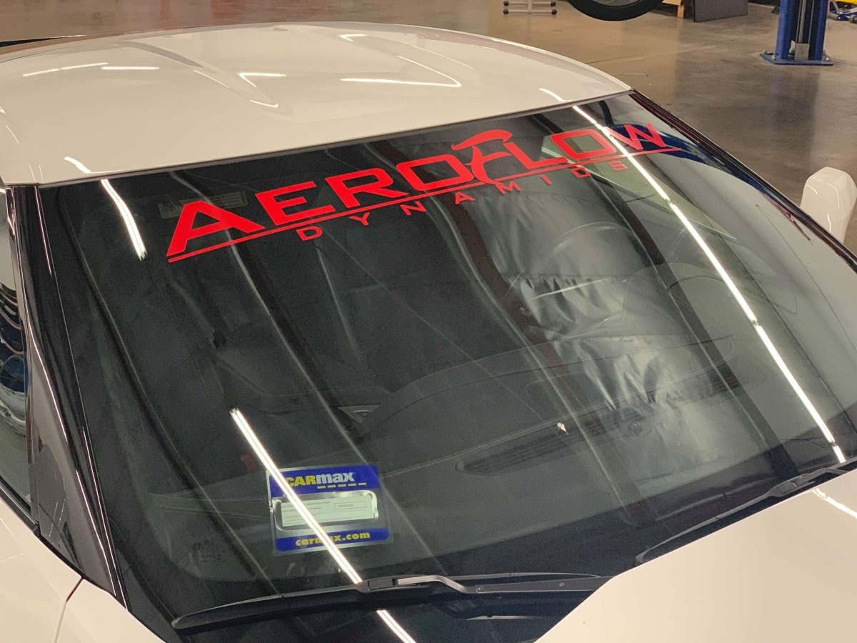 Aeroflowdynamics Banners - JDMuscleOrnaments and Emblemssku-12184003149897WHITE