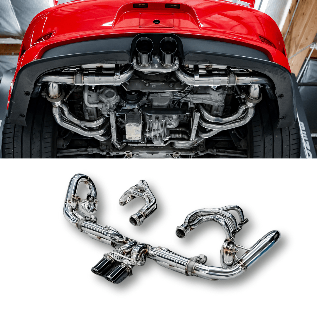 AeroflowDynamics Porsche AFD F1 GT3 991.1 / 991.2 Exhaust System - JDMuscleCat Back Exhaust Systemsku-45013924479192Catback Only