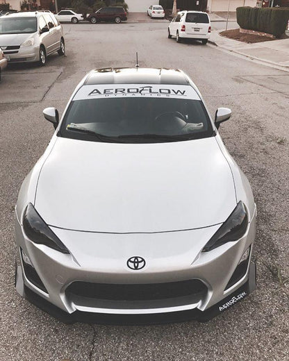 AeroFlowDynamics Reverse Cut Banners - JDMuscleOrnaments and EmblemsAFD14-WHT-RVS-BNRWHITE
