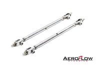 AeroflowDynamics Splitter Rods 8" - 10" - JDMuscleFront Wind SplitterSLV-ROD-810Silver