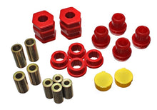 Energy Suspension [96-00 Civic] Front Control Arm Bushing Set - Red Polyurethane, Part Number 16.3114R