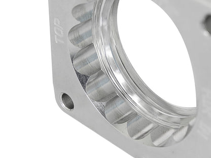 aFe [03-06 350Z] [03-07 G35] Silver Bullet Throttle Body Spacer - Silver, VQ35DE - JDMuscleThrottle Bodiesafe46-36008